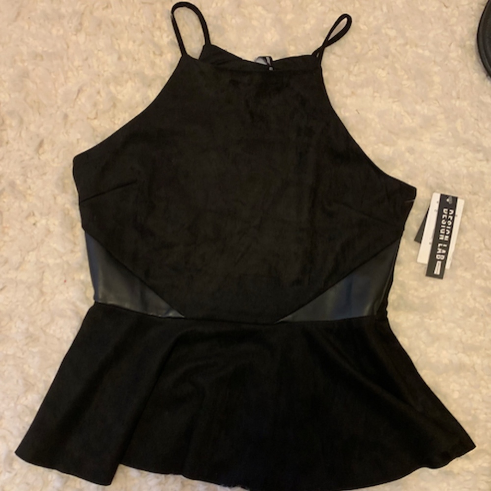 Design Lab Peplum shirt